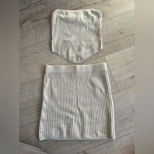 White fox boutique set